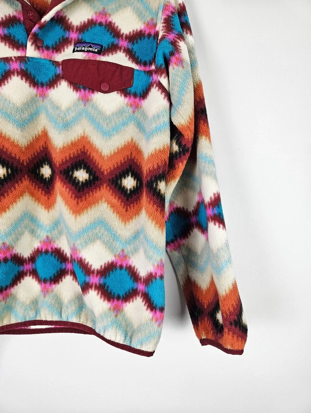 Patagonia Synchilla Lightweight Snap-T Pullover in Timber Twist